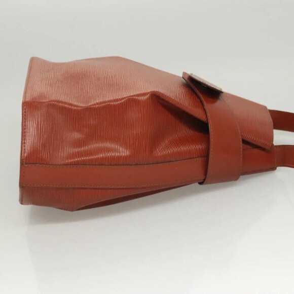 LOUIS VUITTON Epi Sac Depaule GM Shoulder Bag Brown M80193 LV Auth - Picture 6 of 16